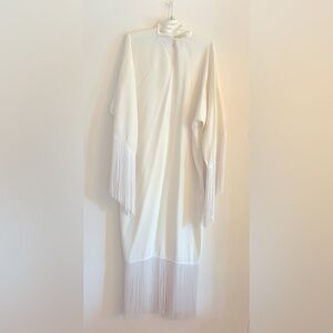 Final! Taller Marmo maxi gown in off white.